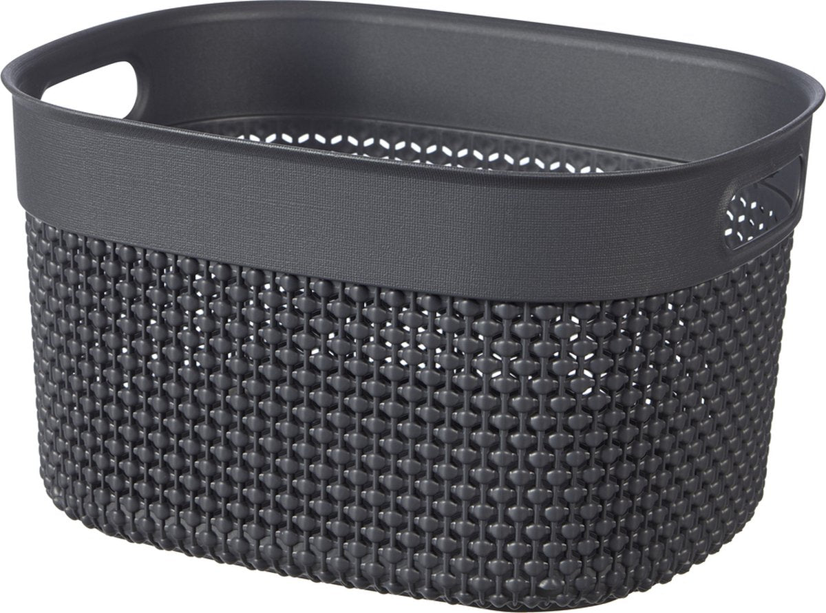 Curver panier filo s - 6l - gris foncé