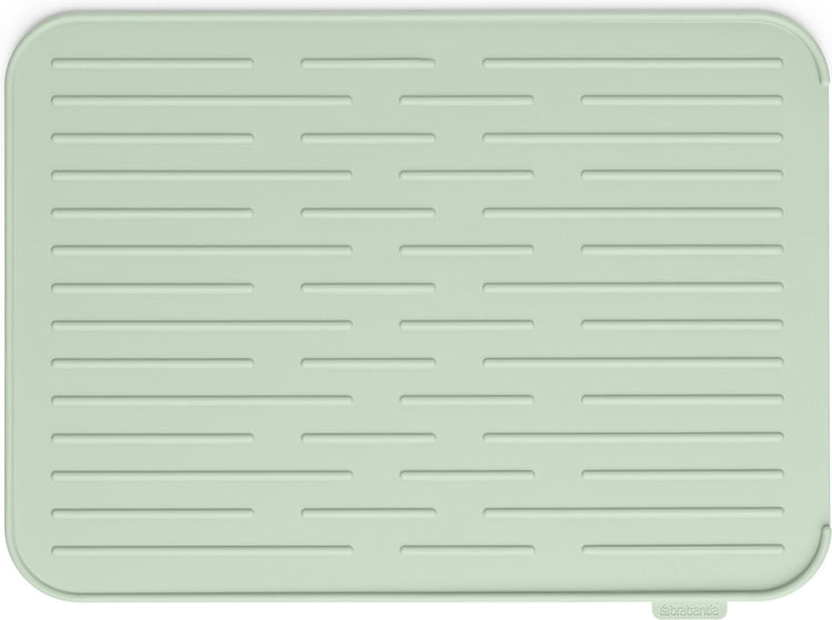 Tapis de drainage pour évier Brabantia - silicone - 44 x 32 cm - vert jade