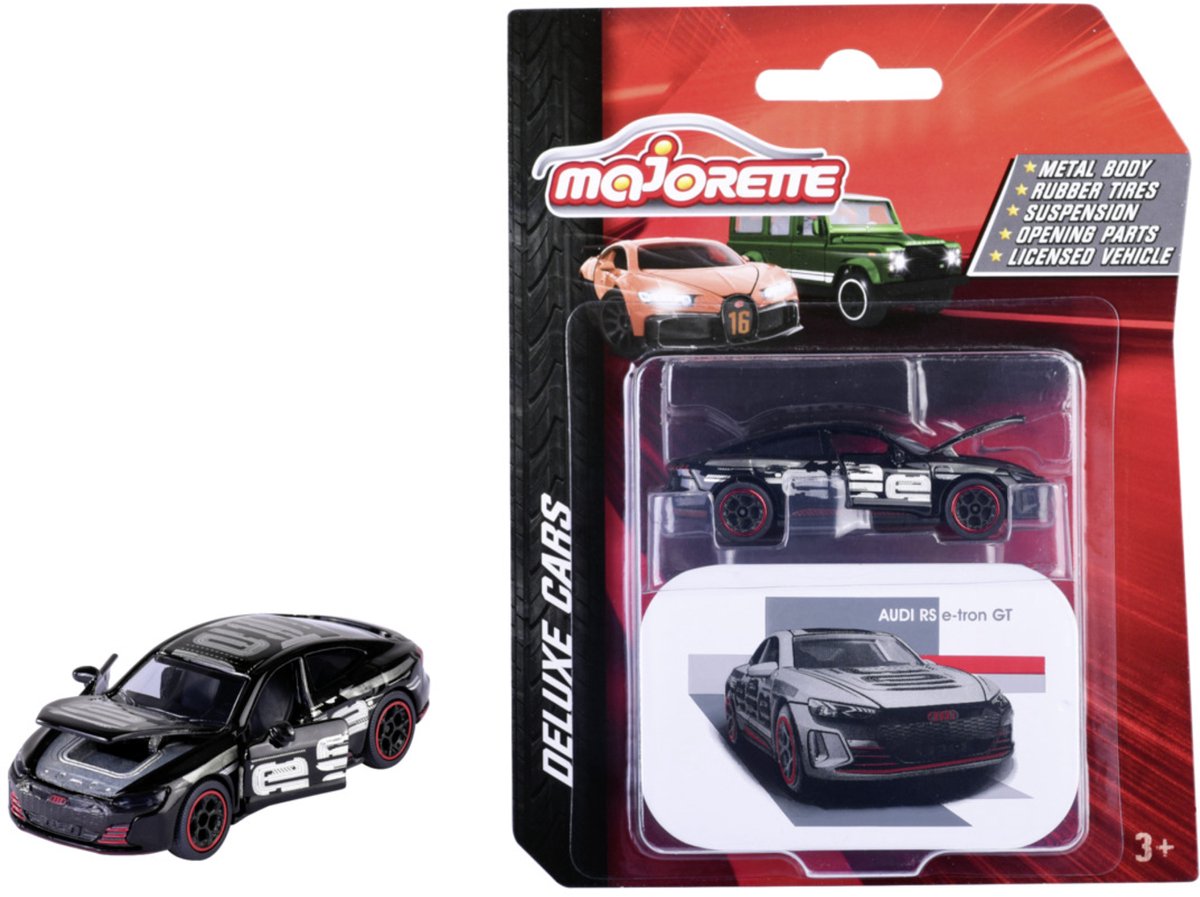 Majorette Audi RS E-tron GT, noir