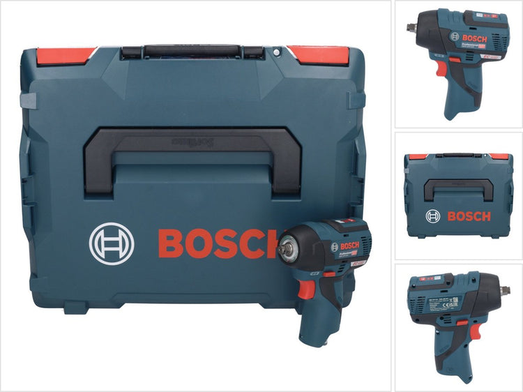 Bosch blue gds 12v-115 clé à chocs professionnelle sans fil solo | sans batteries ni chargeur en l-boxx - 06019e0102