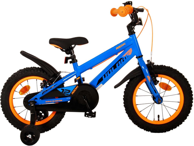 Vélo pour enfants Volare rocky - garçons - 14 pouces - bleu - deux freins à main