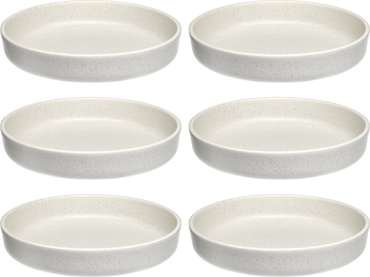 Leonardo roma assiette profonde 20cm crème - set 6