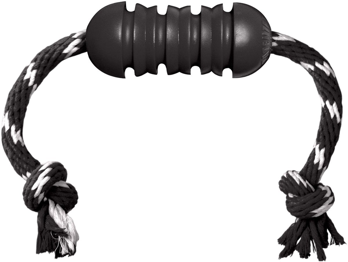 Kong Extreme Dental avec corde noir blanc