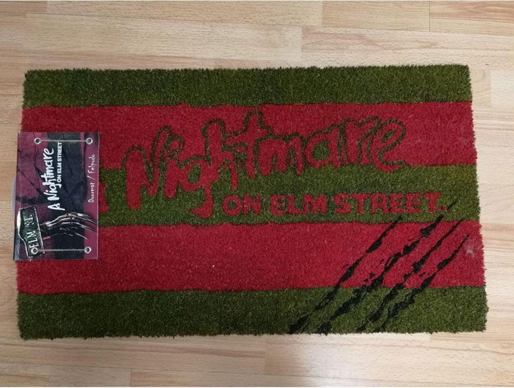 Bennies fifties un cauchemar sur Elm Street : paillasson rayures 60 x 40 cm