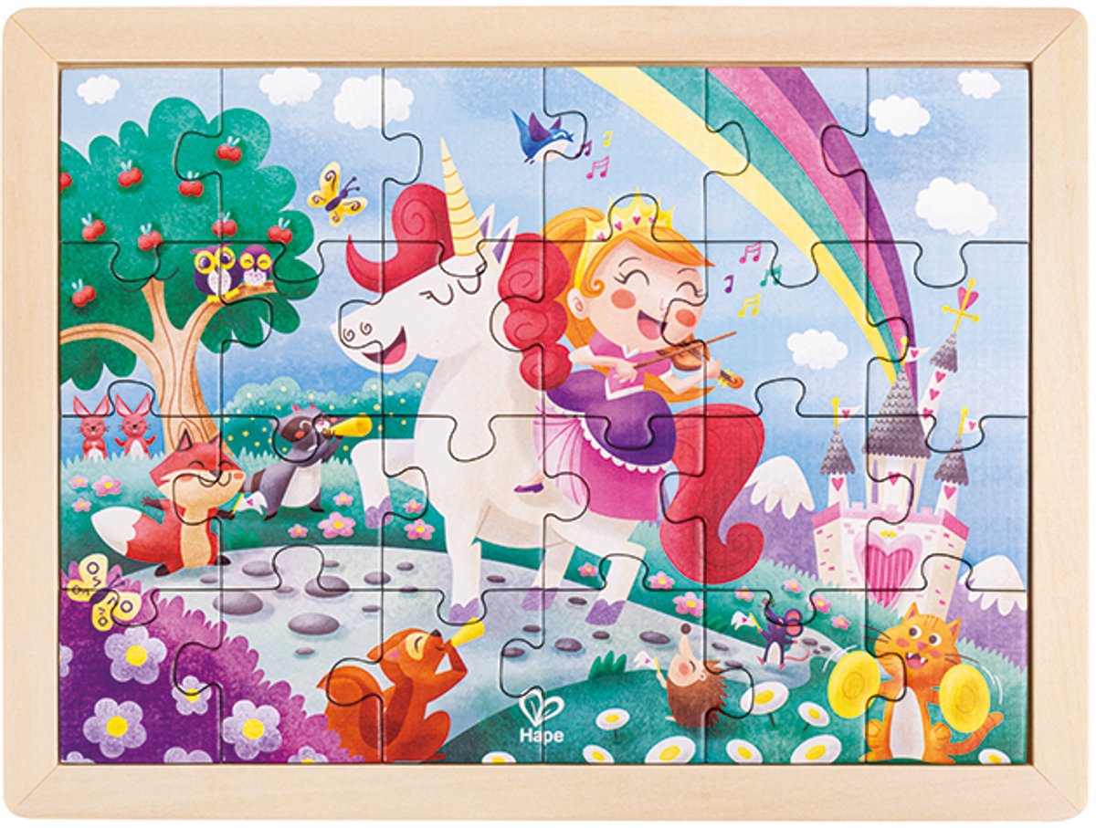 Puzzle des amis de la licorne Hape
