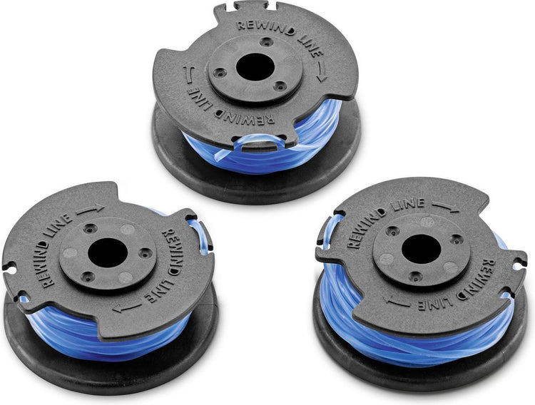 Kärcher 3x fil de bobine de rechange 18 v xx m 1,65 mm (litre 18-25 30)
