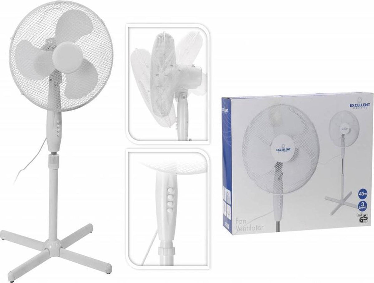 Excellent ventilateur électrique sur pied diamètre 40 cm