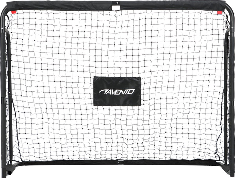 But de football Avento avec écran cible - acier - env. 160 x 60 x 120 cm