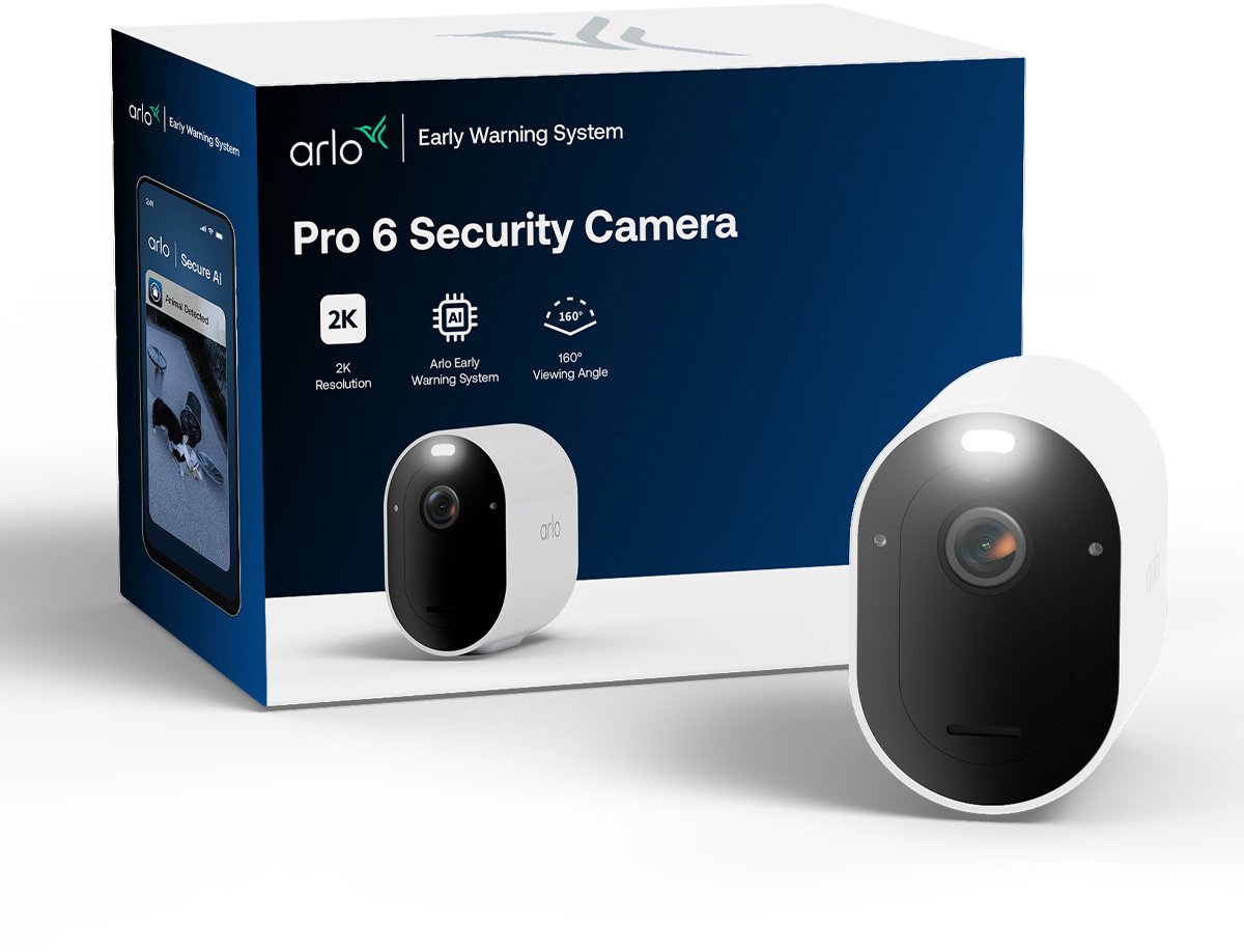 Caméra de sécurité Arlo pro 6 2k+ - 1 caméra IP