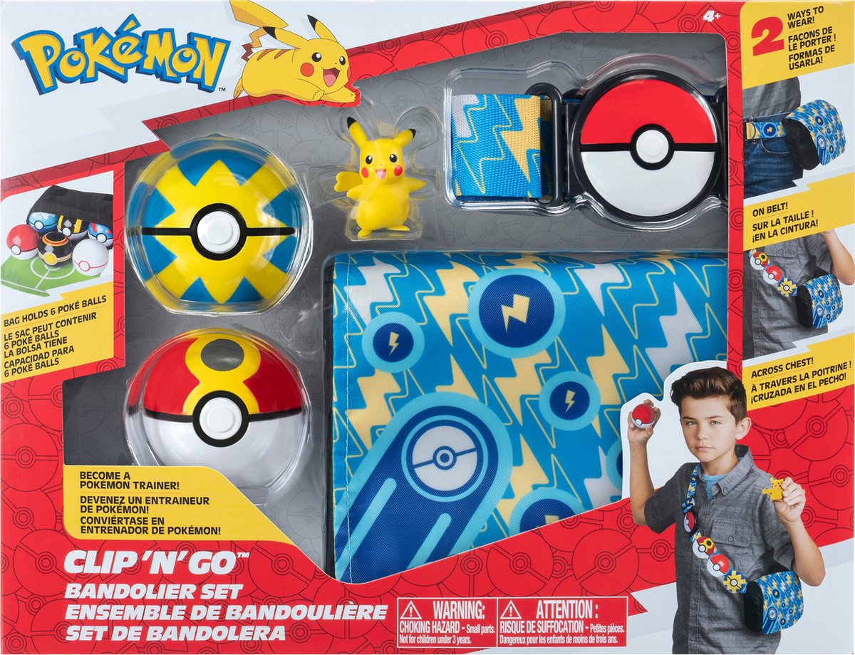 Jazwares Pokémon - Jeu d'attaque surprise - Bulbasaur et Togetic