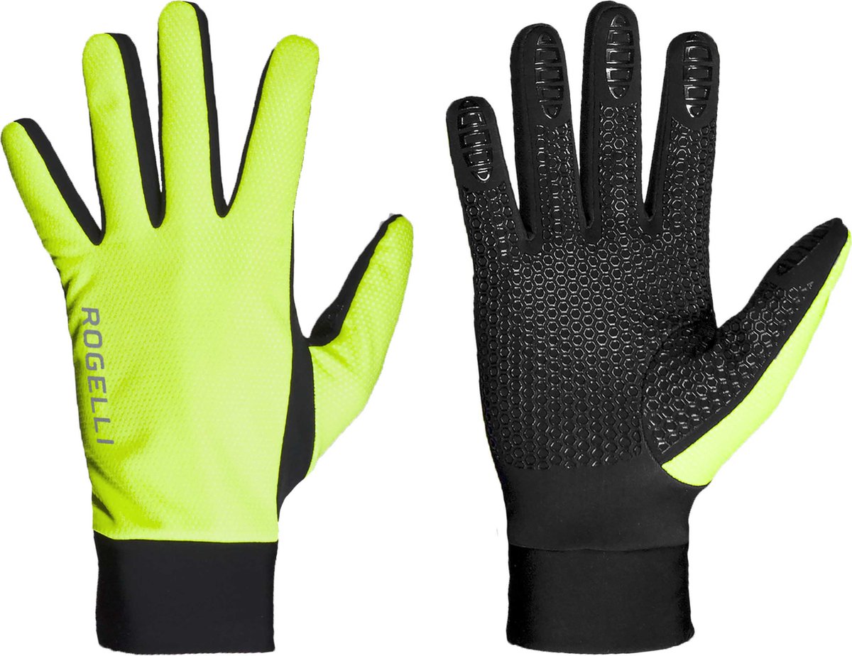 Rogelli Laval gants de cyclisme hommes - gants de cyclisme - fluor - taille 3xl