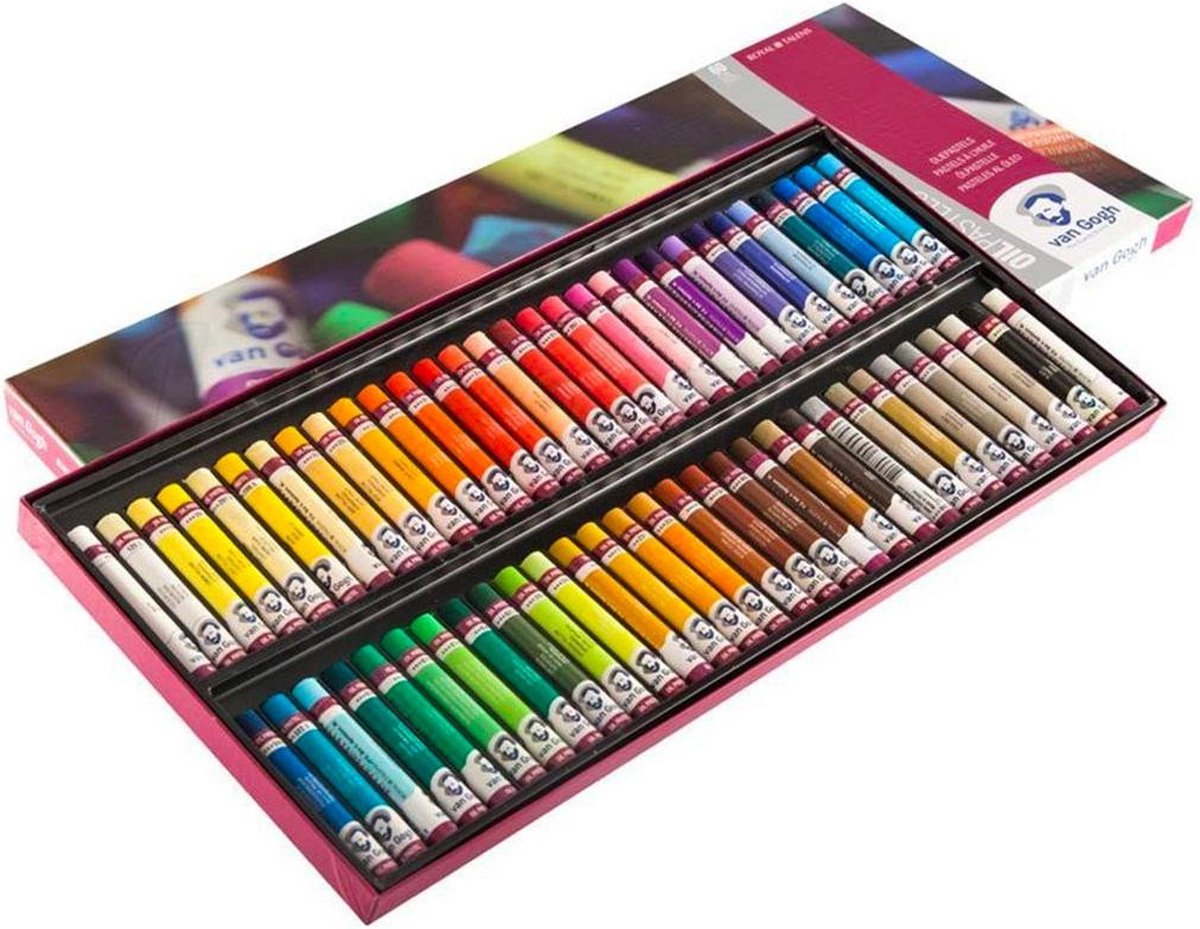 Van Gogh collection complète de pastels à l'huile avec 60 couleurs