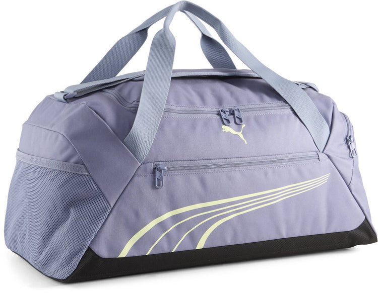 Puma fondamental petit sac de sport sac de sport unisexe - gris ciel-pomme spritz