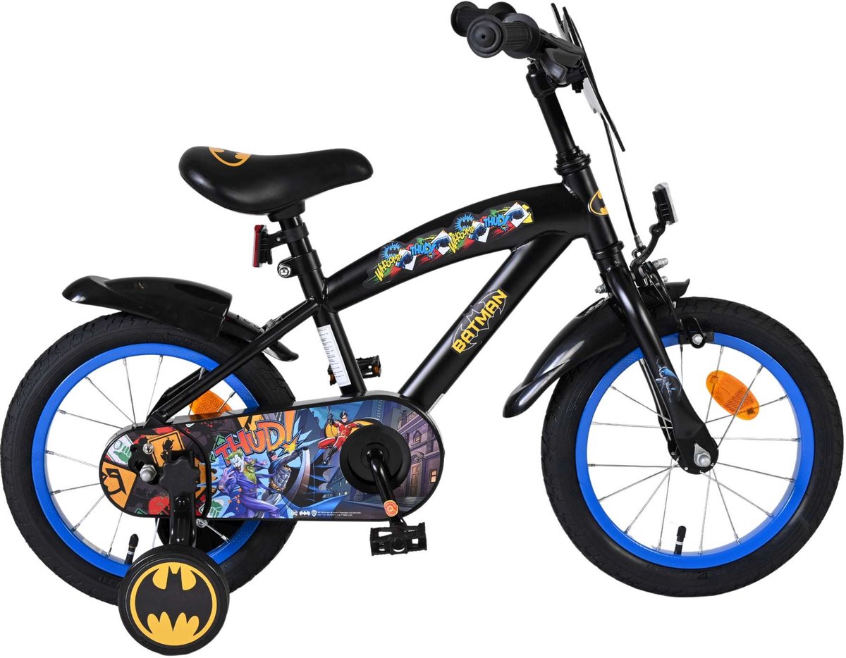Volare Rocky Children's Bike Boys 16 pouces gris deux mains