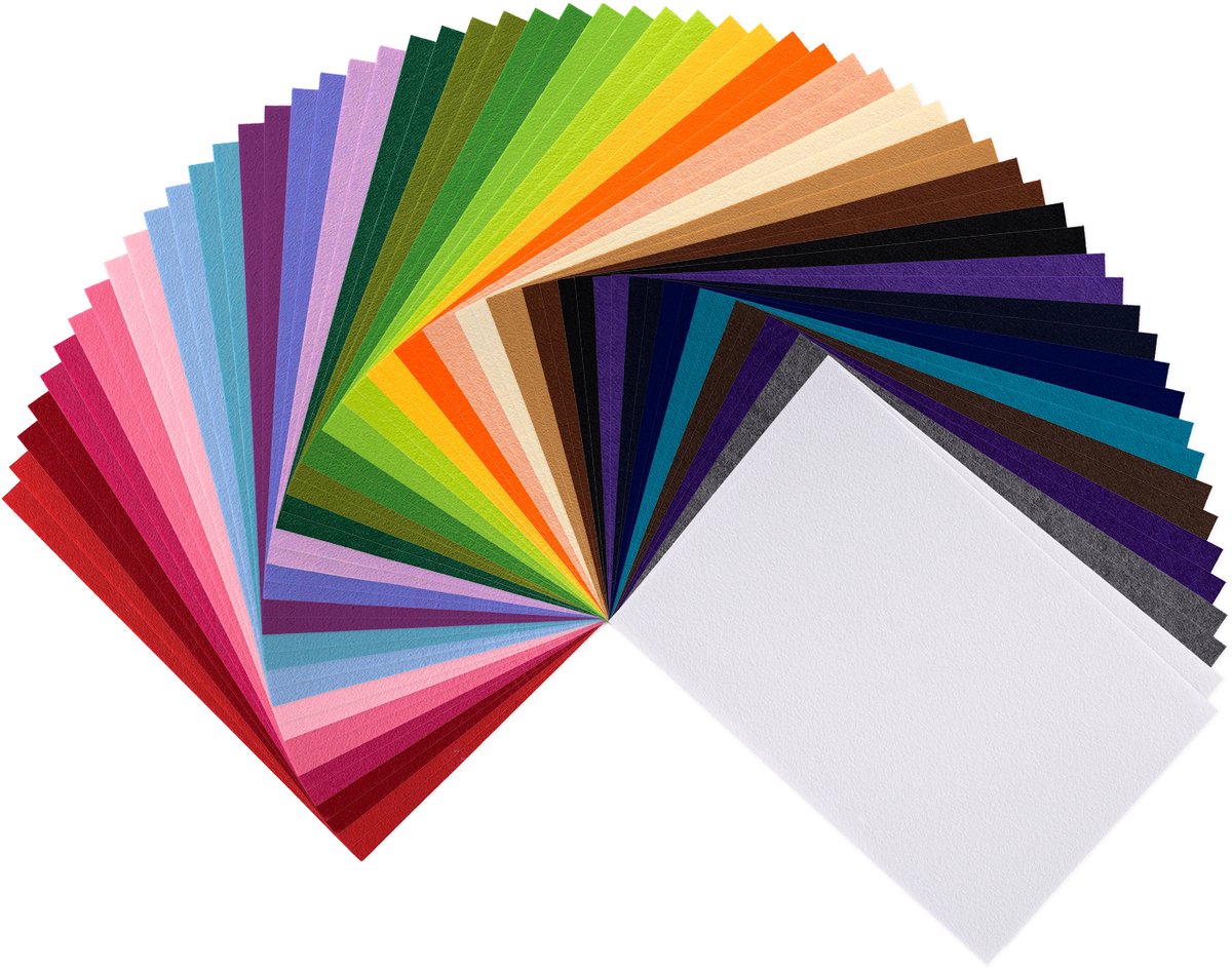 Vaessen creative • feutre multipack 1mm a4 assorti 60x