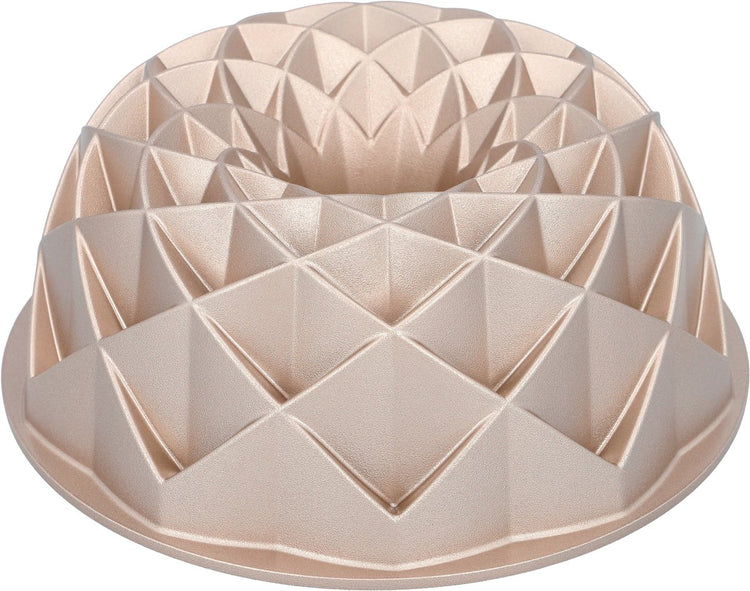 Moule à pâtisserie Birkmann turban - contoura geo - fonte d'aluminium - ø 23 cm