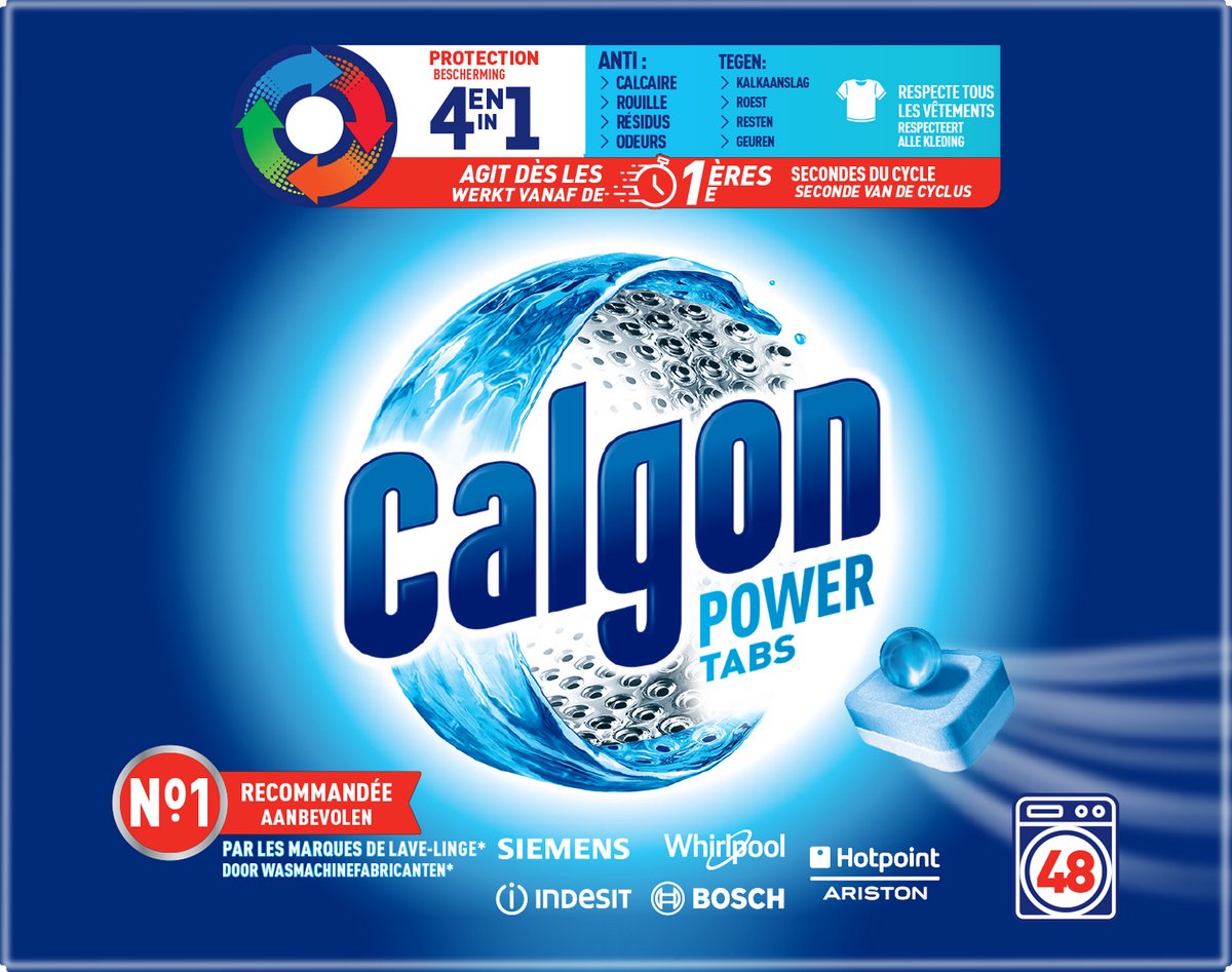 Calgon 3 en 1 48 comprimés