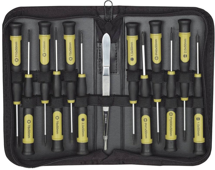 Proxxonindustrial - jeu de tournevis micro-tournevis 13 pièces, étui (7 20) * - pr22720 - jeux de construction de modèles, jouets de construction de loisirs pour enfants, peinture de modèles et accessoires