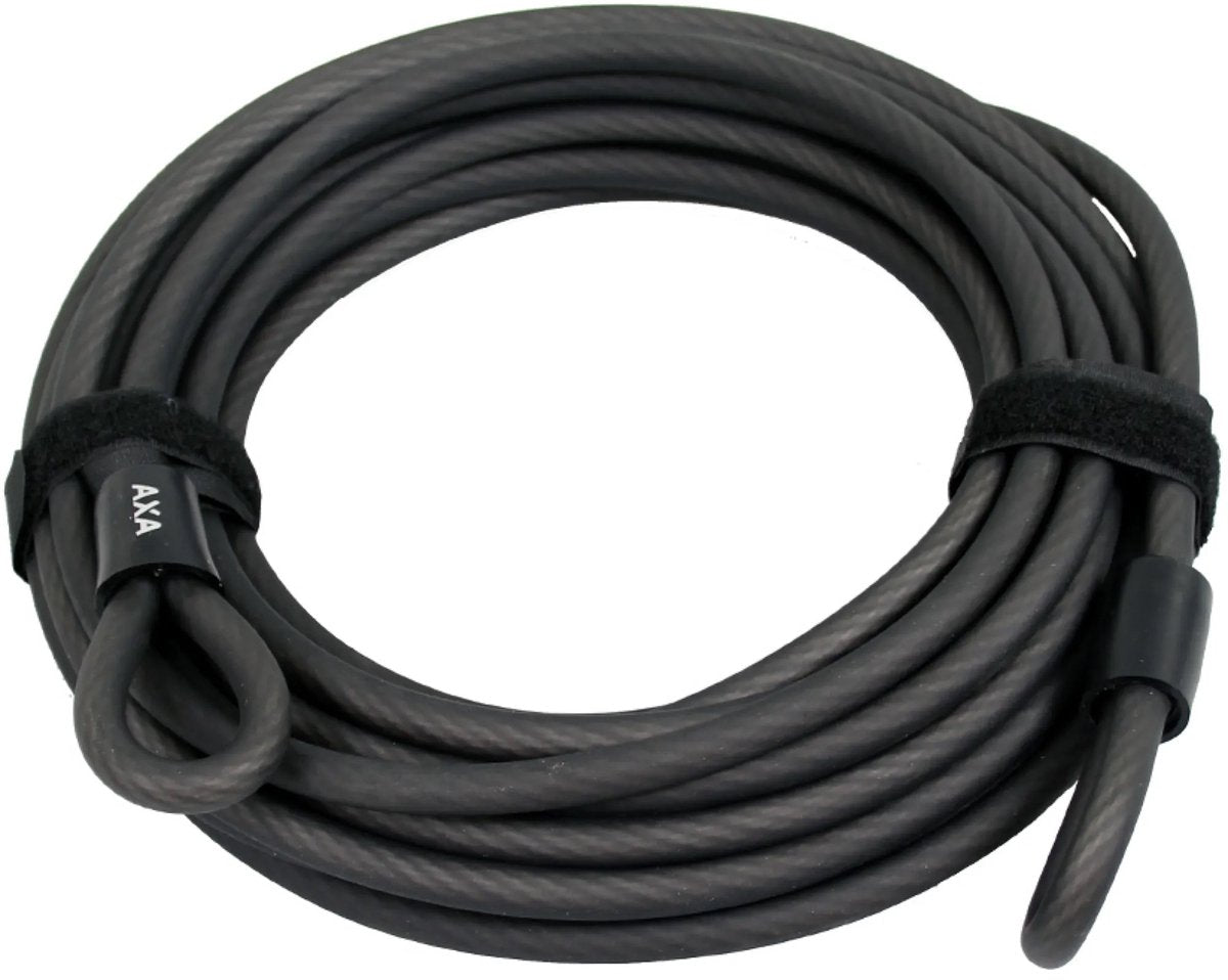 câble avec double boucle Double Loop 10 mètres gris