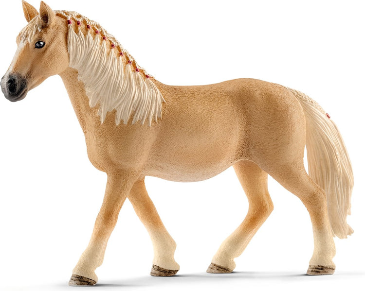 Schleich Horse Club - Jument Haflinger - Figurine de jeu - Jouets pour enfants pour garçons et filles - 5 à 12 ans - 13812