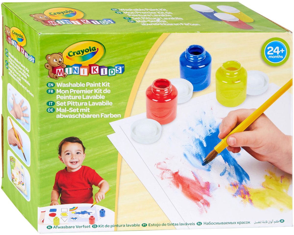 Ensemble de peinture lavable Crayola mini