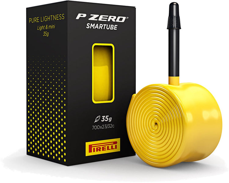 Chambre à air Pirelli p zero™ smartube rs presta 60 mm jaune 700c 26-35