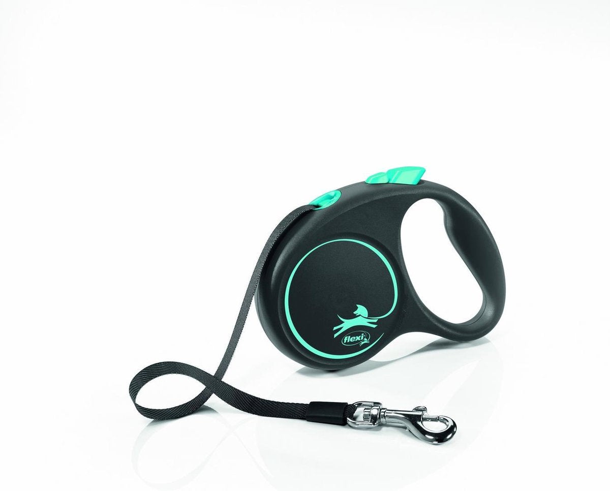 Flexi rollijn Black Design Ruban Bleu