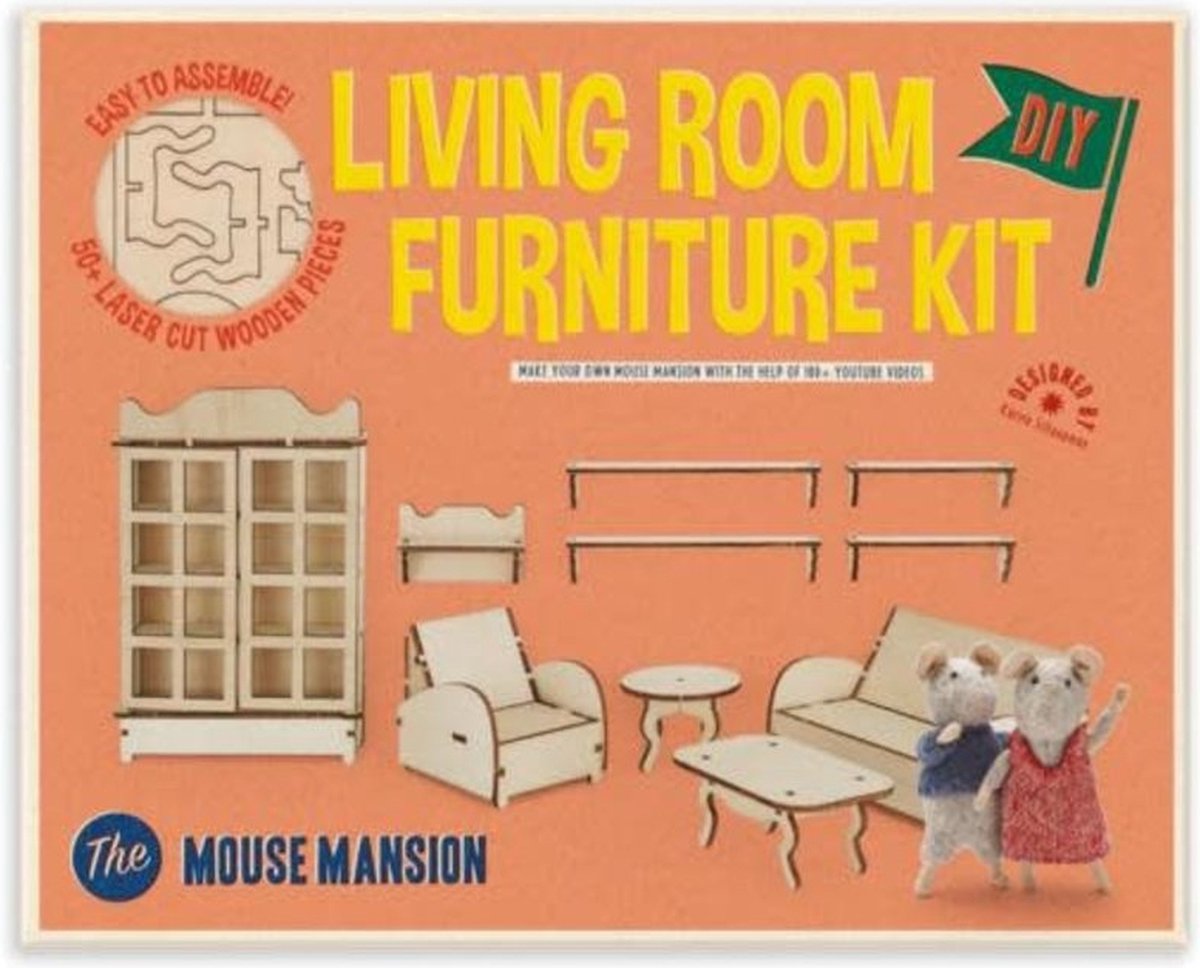 Kit mobilier La maison des souris - salon