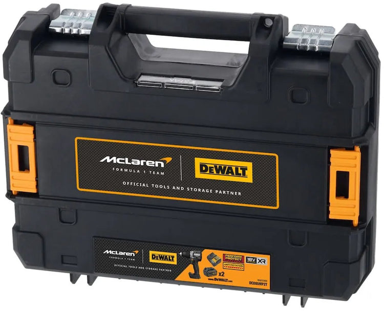Dewalt dcd85mp2t-qw - tournevis compact mclaren édition limitée 18v xr - dcd85mp2t-qw