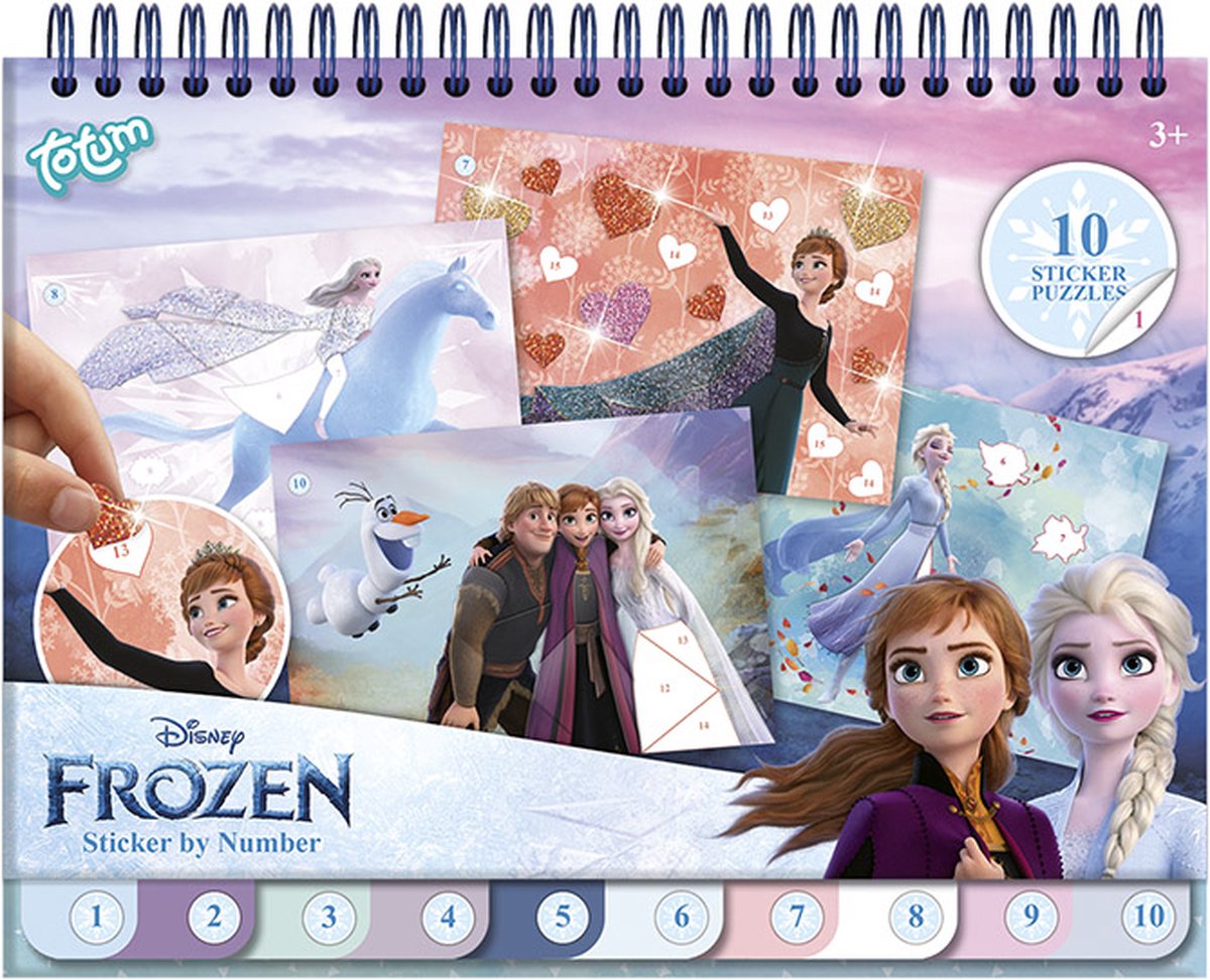 TOTUM Frozen collant par livre des nombres