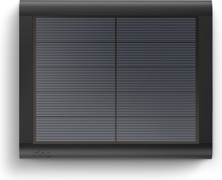 Panneau solaire Ring - USB-C - noir - accessoire pour caméra de sécurité - panneau solaire pour Spotlight Cam Plus et Spotlight Cam Pro