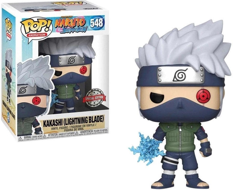 Funko-pop ! animation : naruto - kakashi (lame de foudre) - exclusivité américaine fra