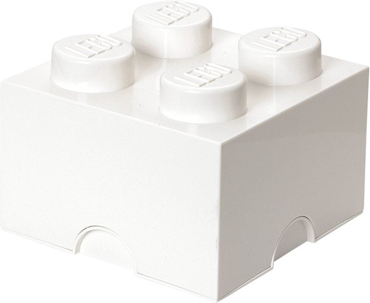 Chambre copenhague lego rangement brique 4 blanc