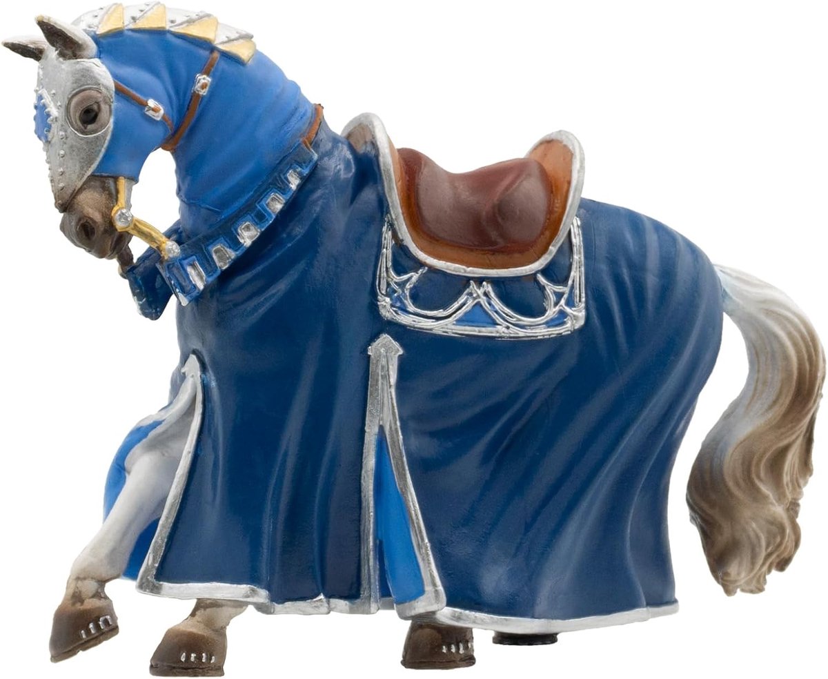 Cheval de tournoi Bullyland bleu (80769)