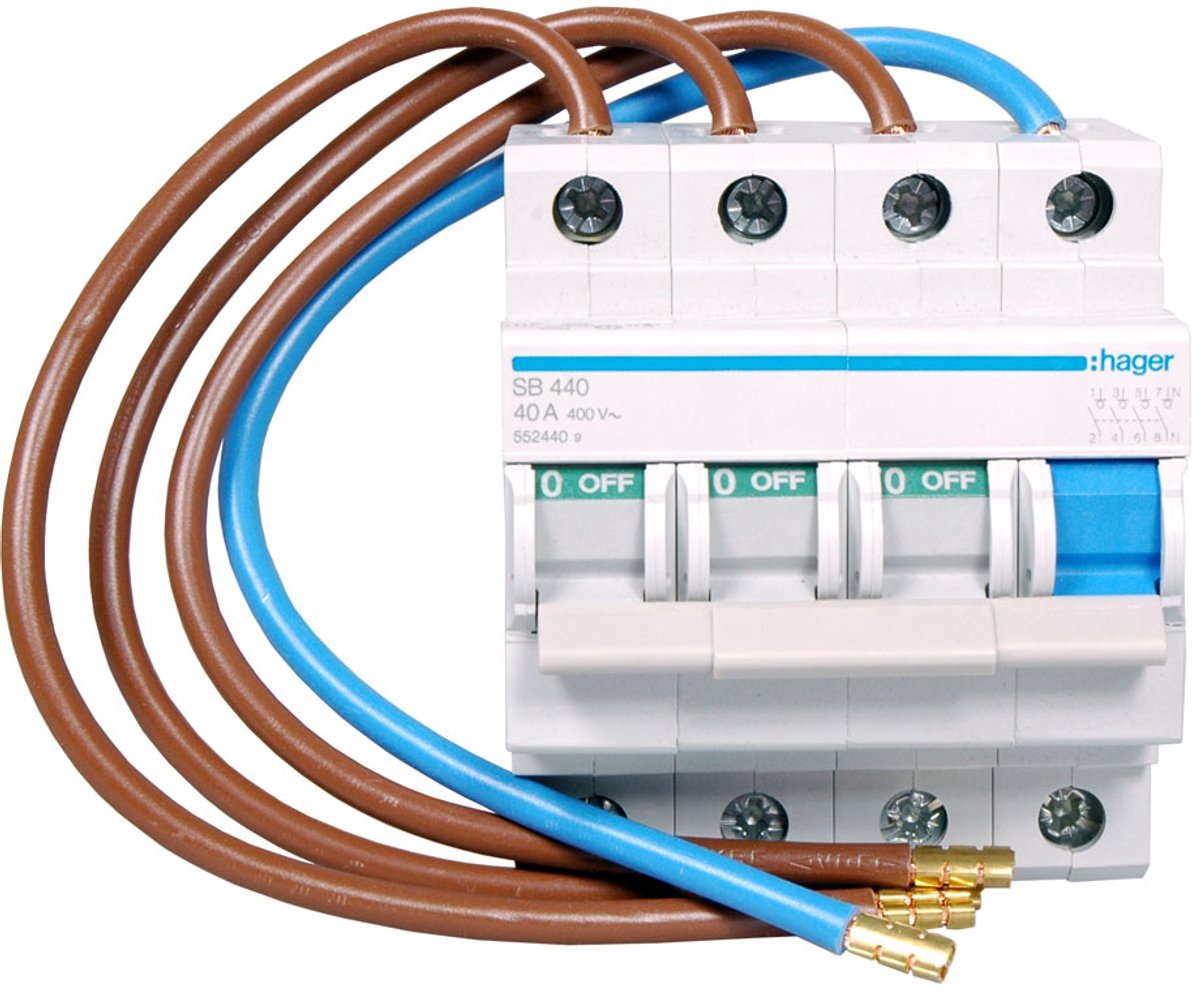 Hager interrupteur principal vk11sh