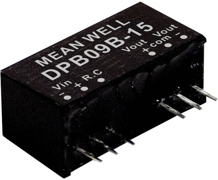 MW Mean Well DPB09C-12 Module convertisseur DC DC 375 MA 9 W Nombre de sorties : 2 x contenu 1 pièce(s)
