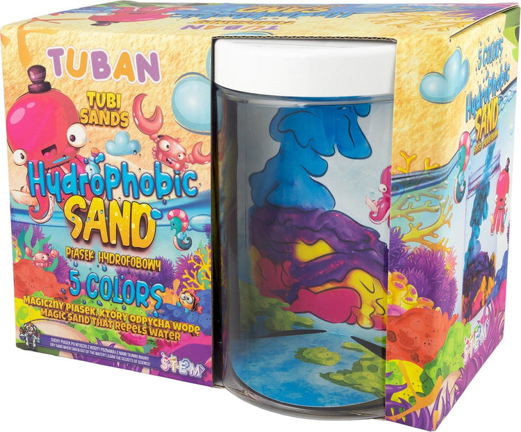 Tuban super sable aquarium hydro 5 couleurs