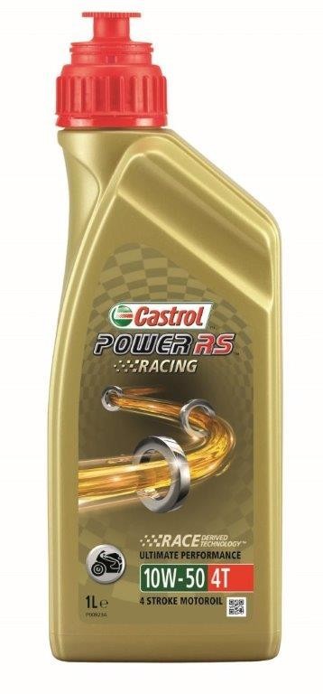 Castrol Oil Power RS Racing 4T 10W-50 bouteille de 1 litre