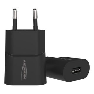 Ansmann Téléphone Charger Bloc de USB-A Black