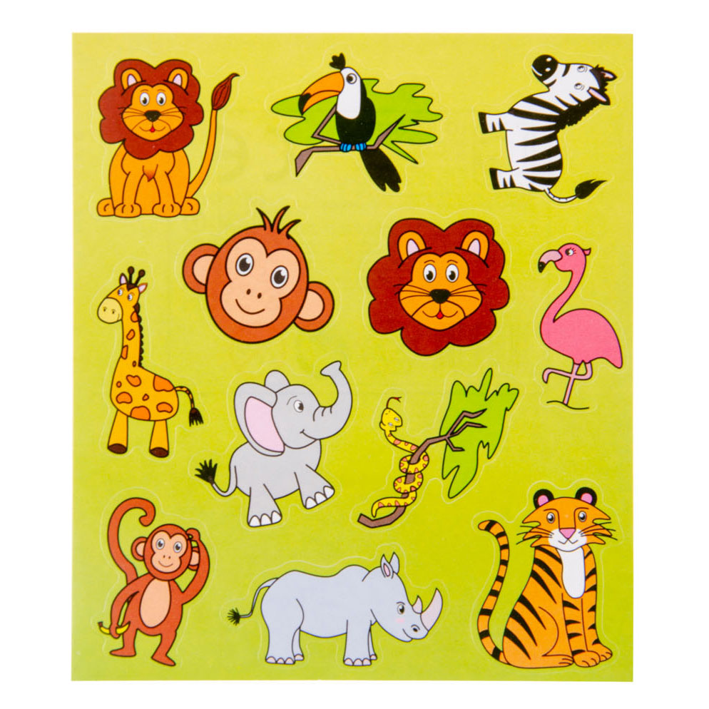 Autocollants animaux sauvages