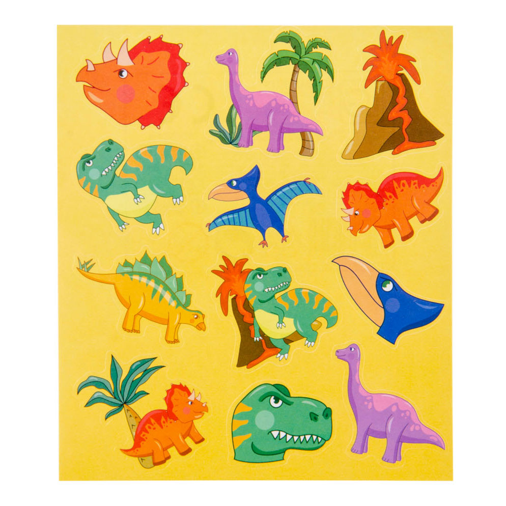 LG Imports Stickervel Dinosaurus, 12e.