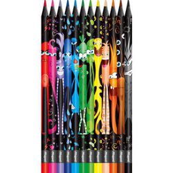 Crayons de couleur maped 862624 assortiment de couleurs 206 mm