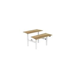 Bureau assis-debout euroseats blanc 800