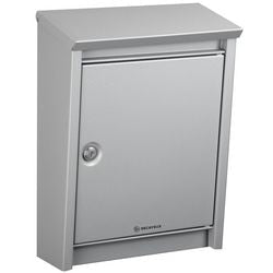 Boîte aux lettres Decayeux D110 gris argenté en acier galvanisé électrolytiquement polyester