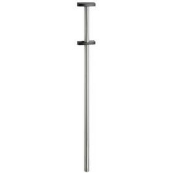 Support boîte aux lettres Decayeux P100 argent (acier inoxydable satiné)