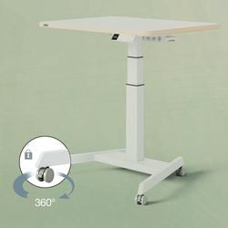 Roulette pivotante Leitz Ergo 5374 grise