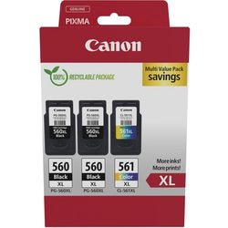 Ink cartridge canon 3712c009 560, 561 cyan, yellow, magenta, black