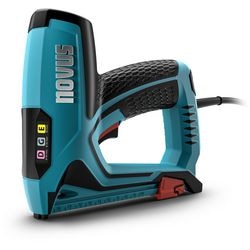 Elektrische tacker novus j-151 blauw professional