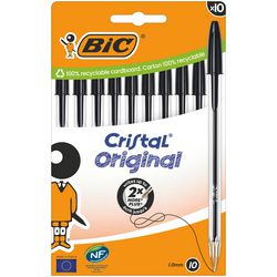 Stylo bille bic cristal original noir