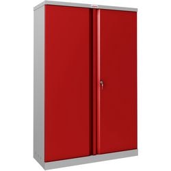 Armoire à portes battantes Phoenix scl1491grk rouge 1400 mm